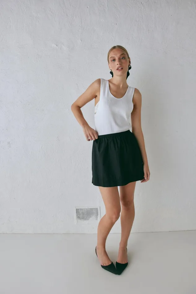 VRG GRL Skirts Elka Mini Skirt Black 8211 Women