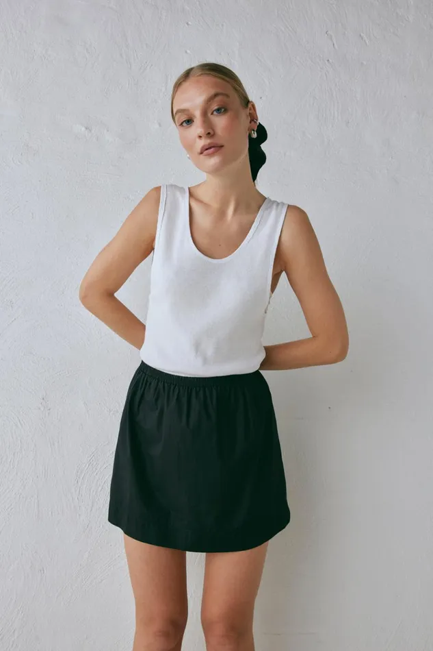 VRG GRL Skirts Elka Mini Skirt Black 8211 Women VRG GRL Skirts Elka Mini Skirt Black 8211 Women