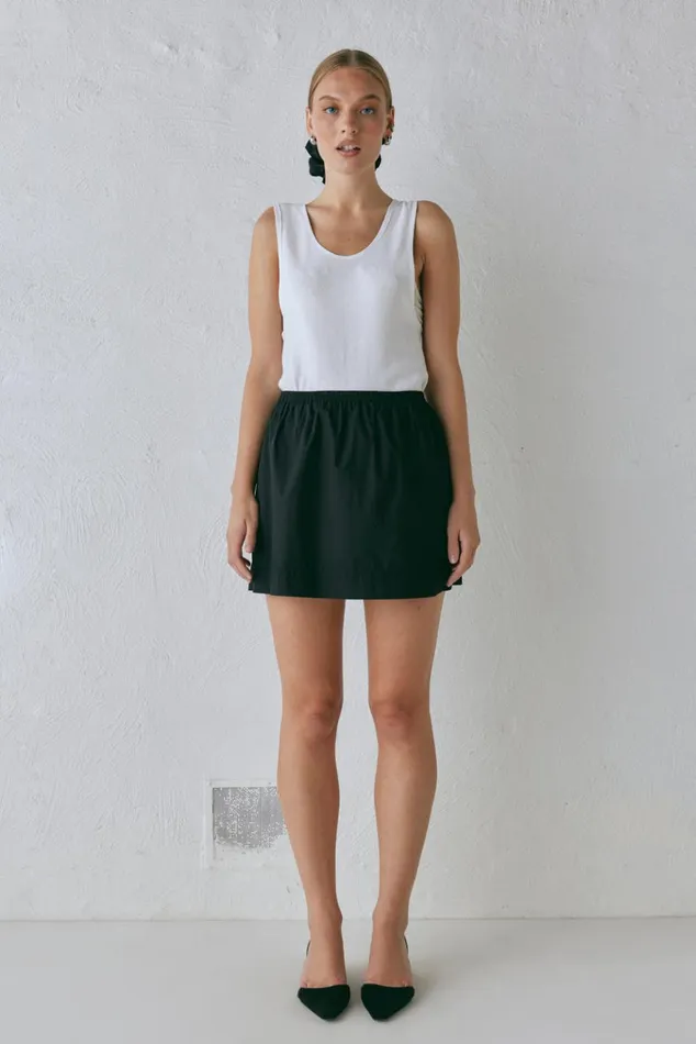 VRG GRL Skirts Elka Mini Skirt Black 8211 Women VRG GRL Skirts Elka Mini Skirt Black 8211 Women