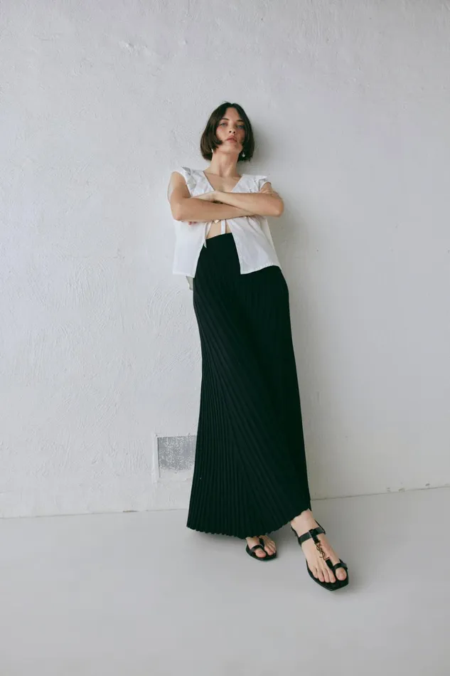 VRG GRL Skirts Malou Knit Maxi Skirt Black 8211 Women VRG GRL Skirts Malou Knit Maxi Skirt Black 8211 Women