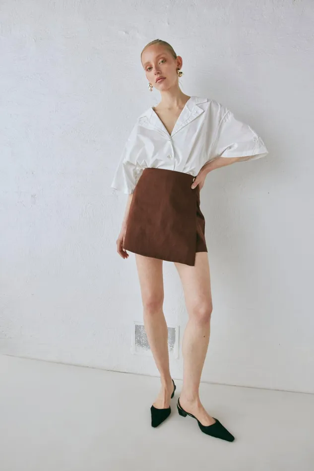 VRG GRL Skorts Cove Skort Chocolate 8211 Women VRG GRL Skorts Cove Skort Chocolate 8211 Women