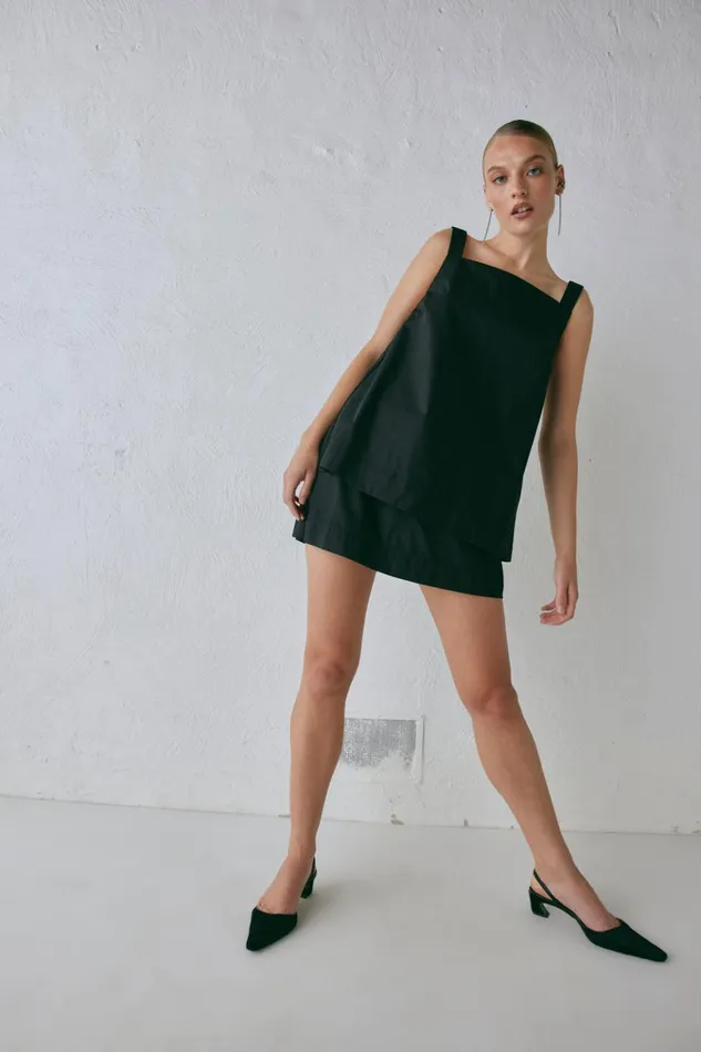 VRG GRL Sleeveless Elka Top Black 8211 Women
