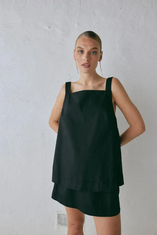 VRG GRL Sleeveless Elka Top Black 8211 Women VRG GRL Sleeveless Elka Top Black 8211 Women