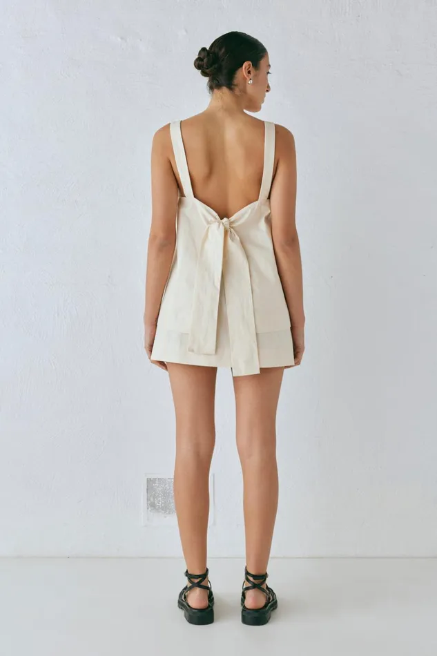 VRG GRL Sleeveless Elka Top Cream 8211 Women