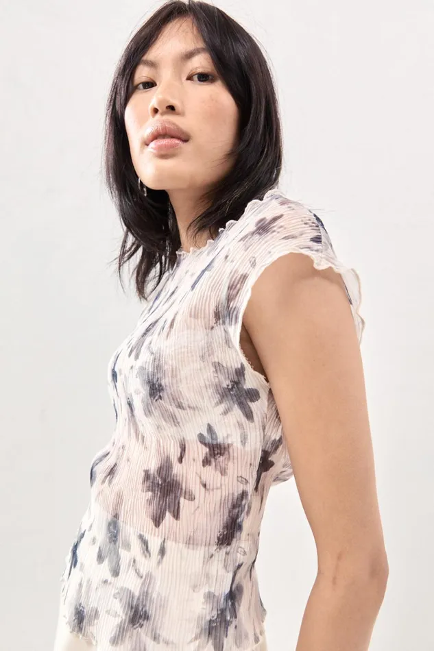VRG GRL Sleeveless Retrofuture Top Charcoal 8211 Women