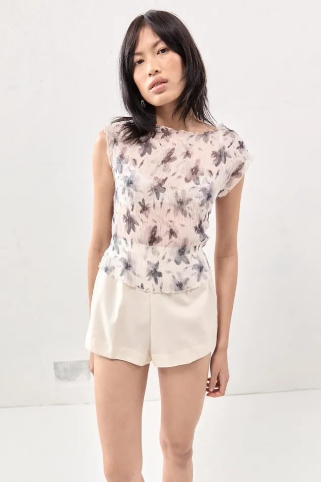 VRG GRL Sleeveless Retrofuture Top Charcoal 8211 Women