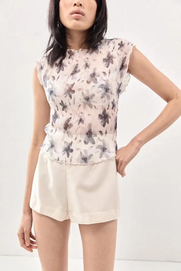 VRG GRL Sleeveless Retrofuture Top Charcoal 8211 Women
