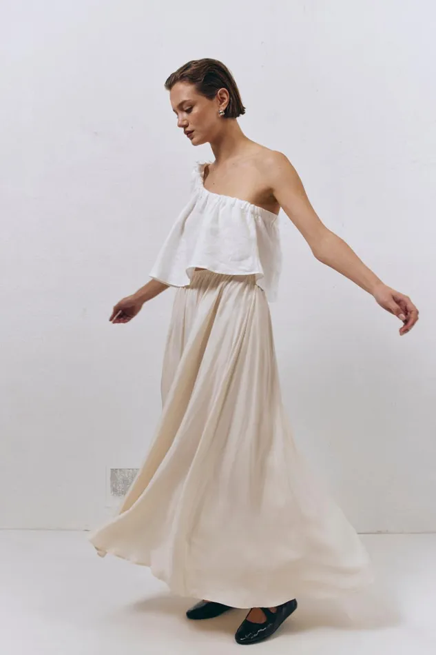 VRG GRL Sleeveless Slow Living Linen Top White 8211 Women VRG GRL Sleeveless Slow Living Linen Top White 8211 Women