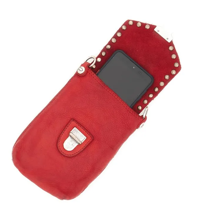 Wallets And Small Leather Accessories Women Campomaggi Betulla Red