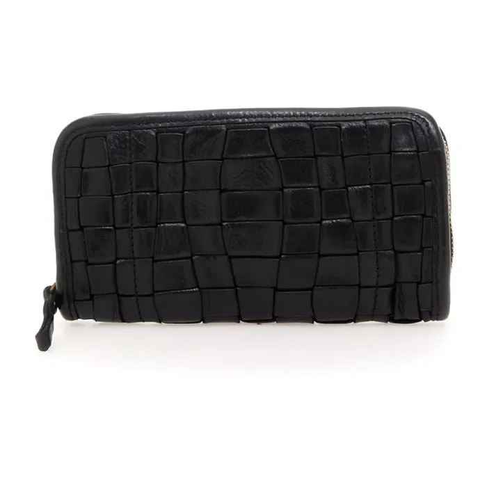 Wallets And Small Leather Accessories Women Campomaggi Edera Black