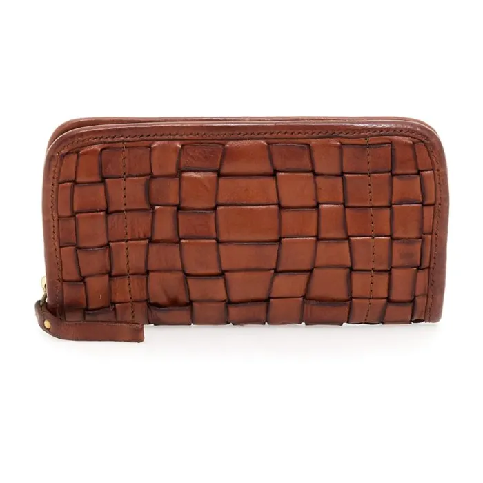 Wallets And Small Leather Accessories Women Campomaggi Edera Cognac
