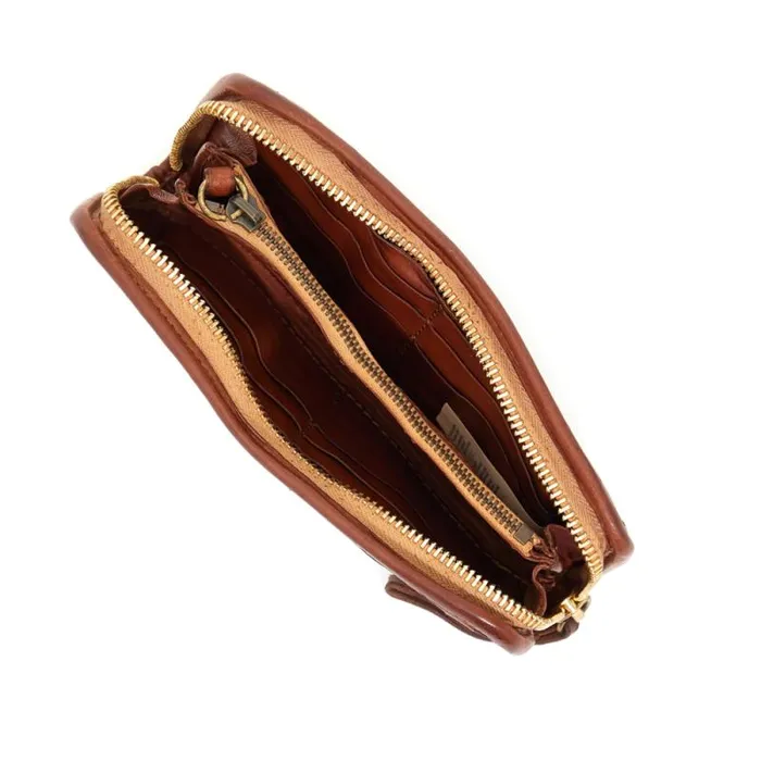 Wallets And Small Leather Accessories Women Campomaggi Edera Cognac Wallets And Small Leather Accessories Women Campomaggi Edera Cognac