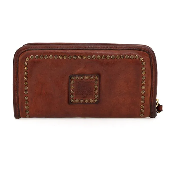 Wallets And Small Leather Accessories Women Campomaggi Iris Cognac Wallets And Small Leather Accessories Women Campomaggi Iris Cognac