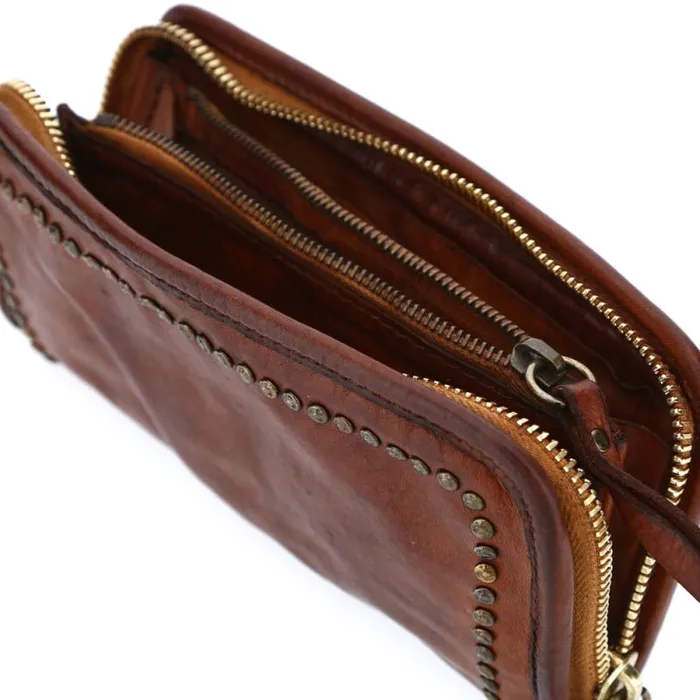 Wallets And Small Leather Accessories Women Campomaggi Iris Cognac Wallets And Small Leather Accessories Women Campomaggi Iris Cognac
