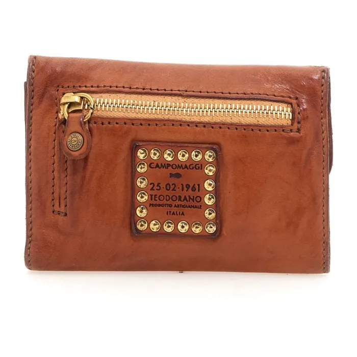 Wallets And Small Leather Accessories Women Campomaggi Kura Cognac Wallets And Small Leather Accessories Women Campomaggi Kura Cognac