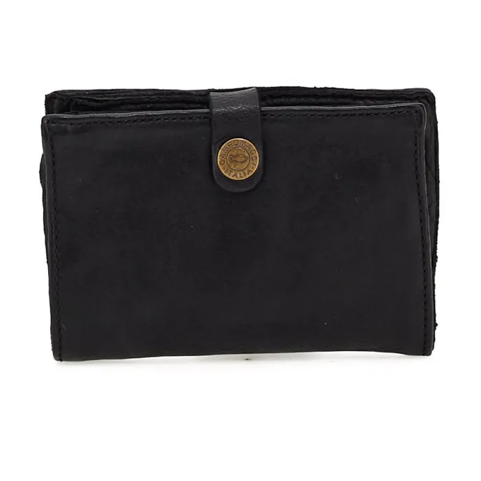 Wallets And Small Leather Accessories Women Campomaggi Loira Black