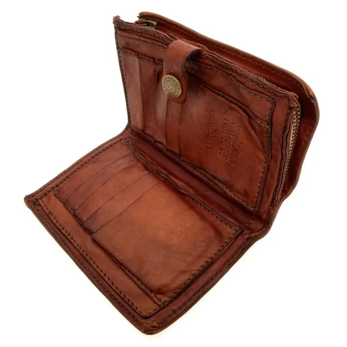 Wallets And Small Leather Accessories Women Campomaggi Loira Cognac Wallets And Small Leather Accessories Women Campomaggi Loira Cognac