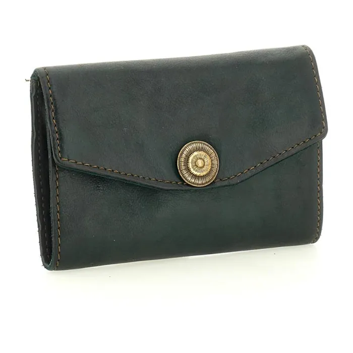 Wallets And Small Leather Accessories Women Campomaggi Ossidiana Green Wallets And Small Leather Accessories Women Campomaggi Ossidiana Green