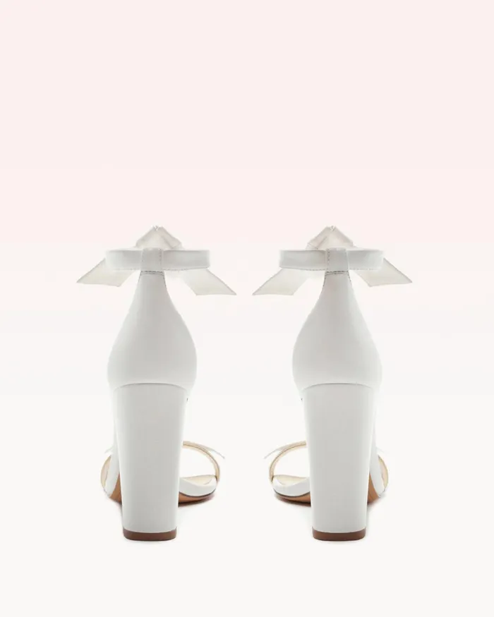 White Sandals For 8211 Clarita Block 90 Sandal Alexandre Birman White Women Alexandre Birman Sandals