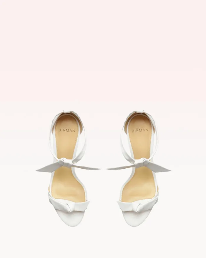White Sandals For 8211 Clarita Block 90 Sandal Alexandre Birman White Women Alexandre Birman Sandals