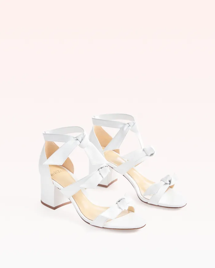 White Sandals For 8211 Lolita Block 60 Sandal Alexandre Birman White Women Alexandre Birman Sandals