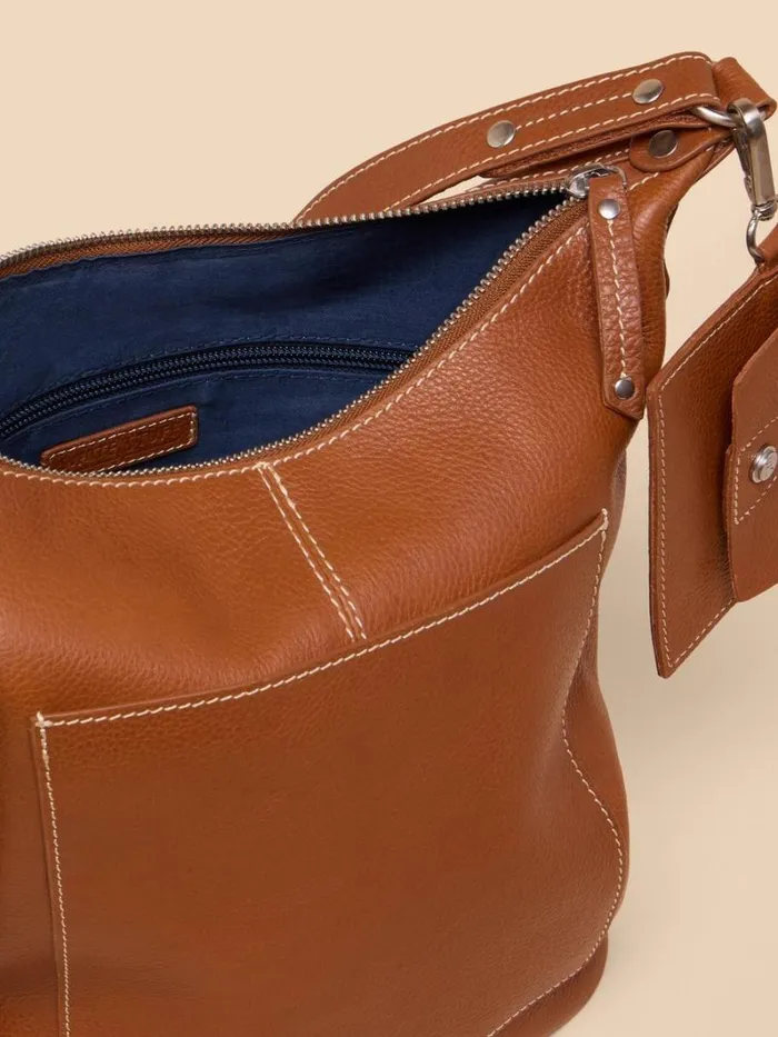 White Stuff BAGS and PURSES Fern Crossbody Leather Mid Tan 8211 Women White Stuff BAGS and PURSES Fern Crossbody Leather Mid Tan 8211 Women