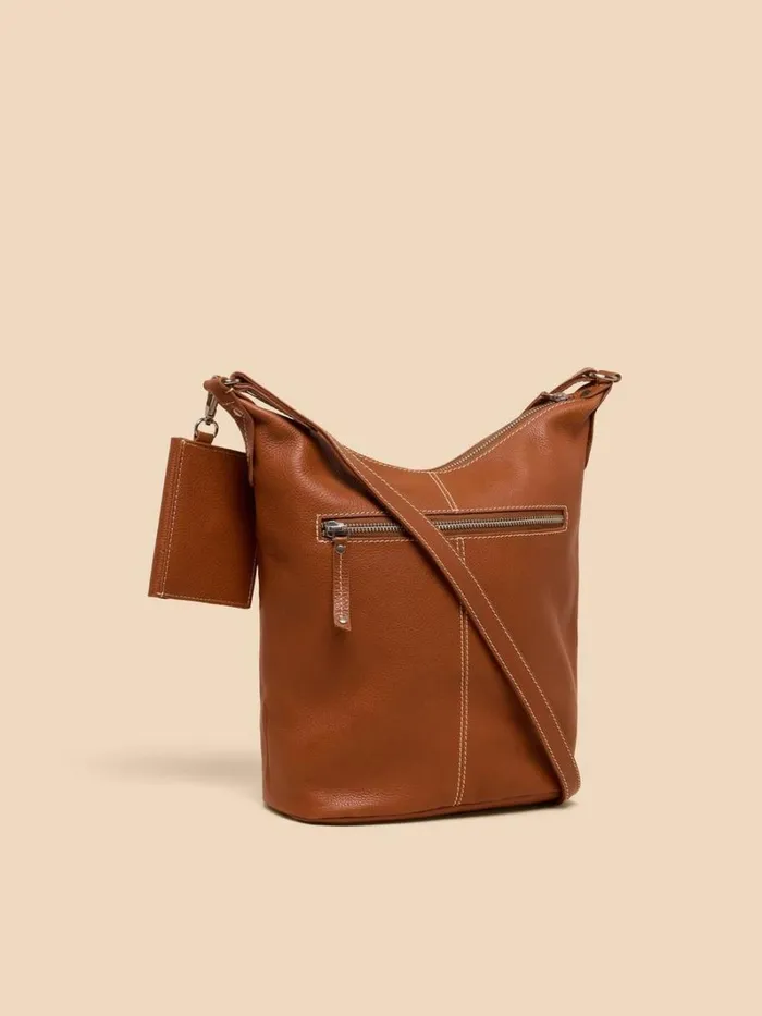 White Stuff BAGS and PURSES Fern Crossbody Leather Mid Tan 8211 Women White Stuff BAGS and PURSES Fern Crossbody Leather Mid Tan 8211 Women