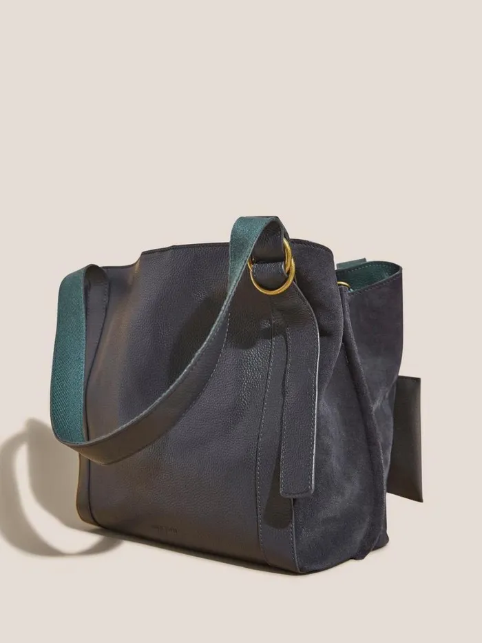 White Stuff BAGS and PURSES Hannah Leather Tote Bag Dark Navy 8211 Women White Stuff BAGS and PURSES Hannah Leather Tote Bag Dark Navy 8211 Women