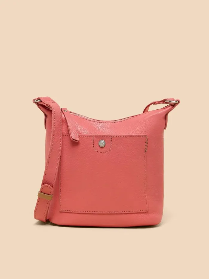 White Stuff BAGS and PURSES Mini Leather Fern Crossbody Bag Mid Coral 8211 Women White Stuff BAGS and PURSES Mini Leather Fern Crossbody Bag Mid Coral 8211 Women