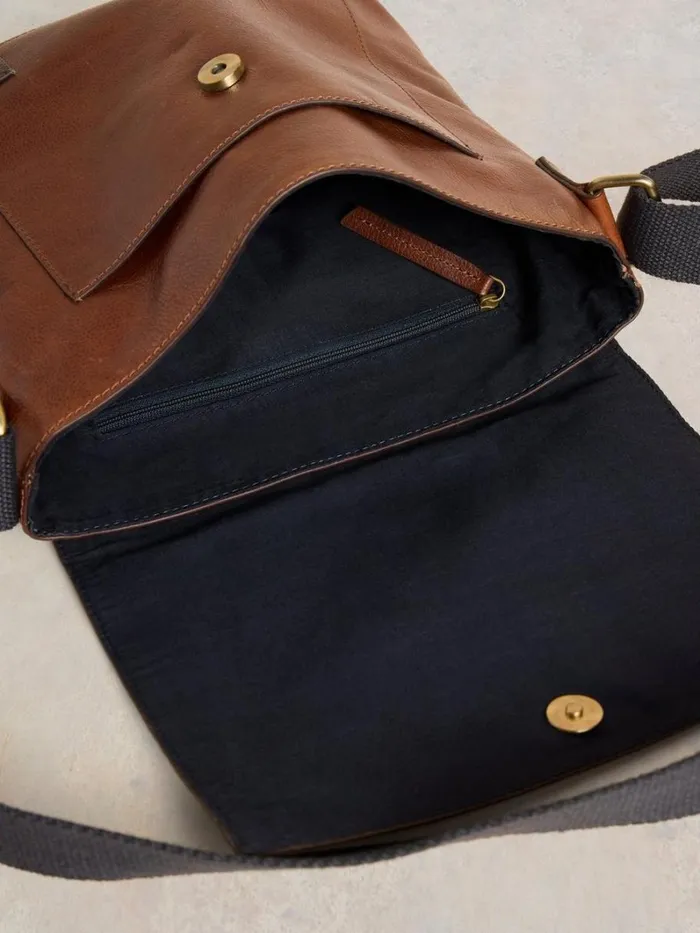 White Stuff BAGS Frankie Leather Crossbody Bag Mid Tan 8211 Men White Stuff BAGS Frankie Leather Crossbody Bag Mid Tan 8211 Men