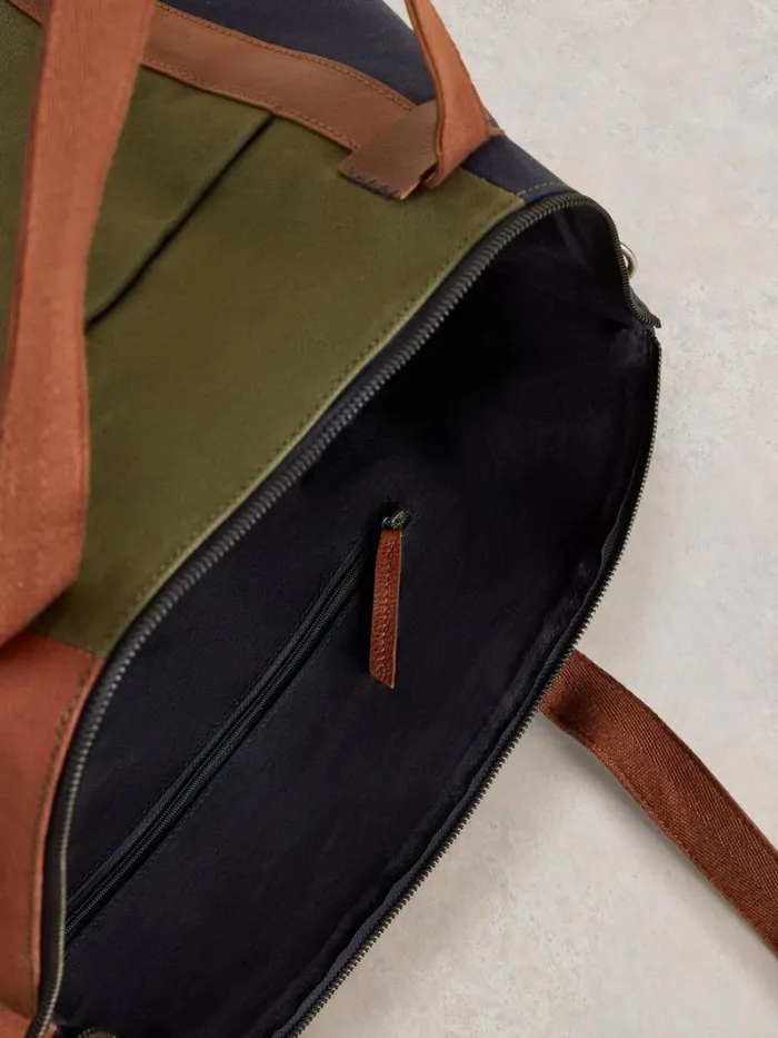 White Stuff BAGS Harry Canvas Holdall Bag Green Multi 8211 Men