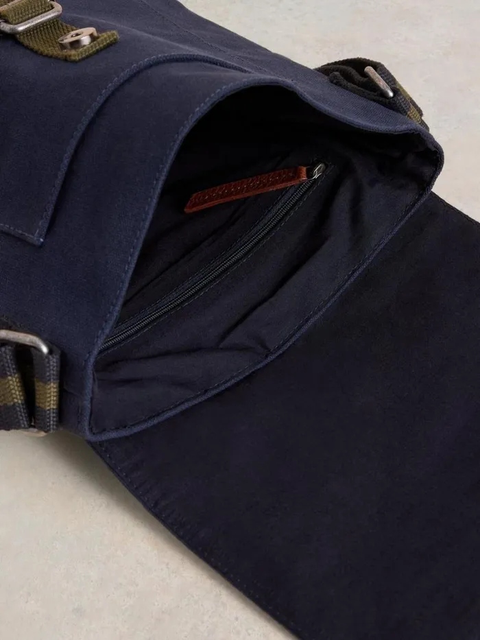 White Stuff BAGS Teddy Canvas Crossbody Bag Navy Multi 8211 Men White Stuff BAGS Teddy Canvas Crossbody Bag Navy Multi 8211 Men