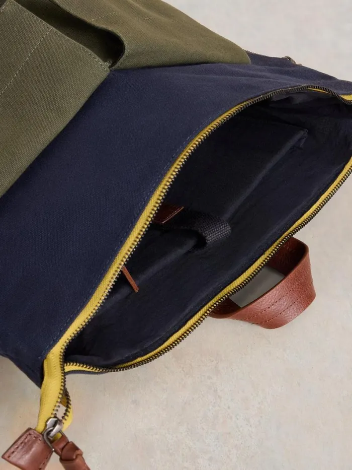 White Stuff BAGS Theo Utility Canvas Backpack Navy Multi 8211 Men White Stuff BAGS Theo Utility Canvas Backpack Navy Multi 8211 Men