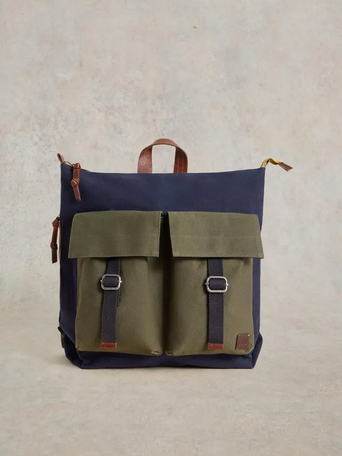 White Stuff BAGS Theo Utility Canvas Backpack Navy Multi 8211 Men White Stuff BAGS Theo Utility Canvas Backpack Navy Multi 8211 Men