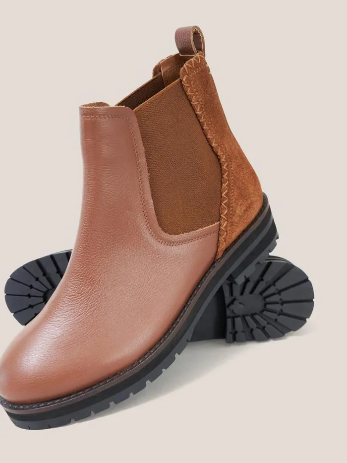 White Stuff BOOTS Esme Leather Chelsea Boot Mid Tan 8211 Women White Stuff BOOTS Esme Leather Chelsea Boot Mid Tan 8211 Women