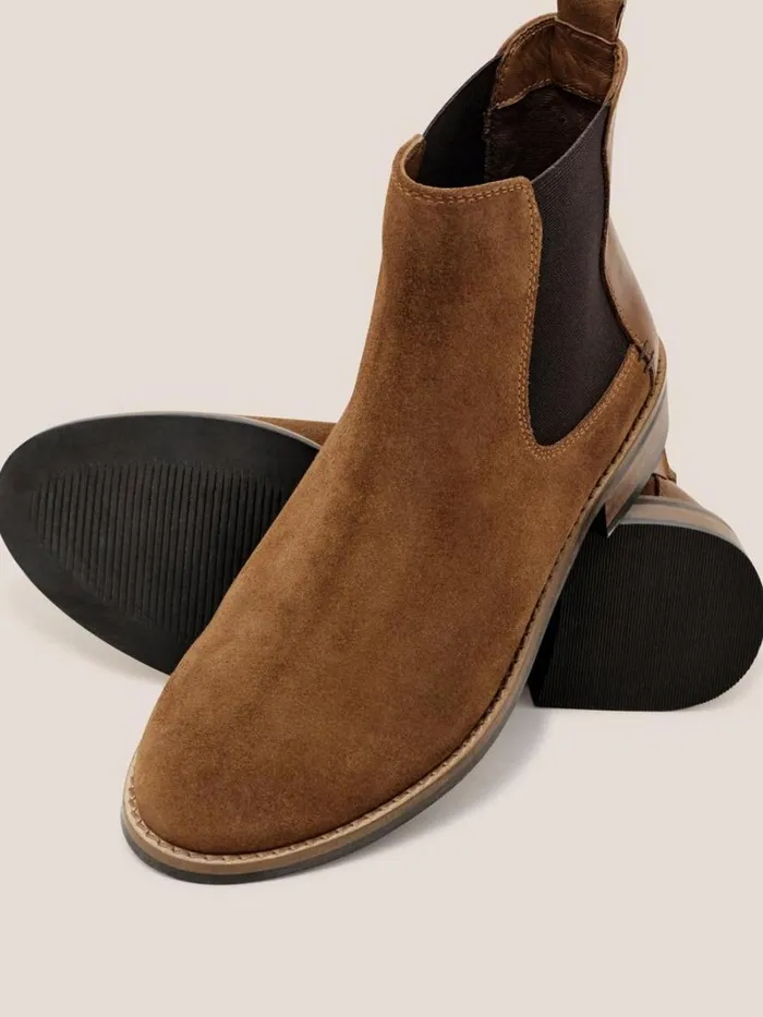 White Stuff BOOTS Frankie Suede Chelsea Boot Mid Tan 8211 Women White Stuff BOOTS Frankie Suede Chelsea Boot Mid Tan 8211 Women