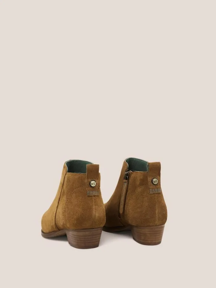 White Stuff BOOTS Suede Willow Ankle Boot Dark Tan 8211 Women White Stuff BOOTS Suede Willow Ankle Boot Dark Tan 8211 Women