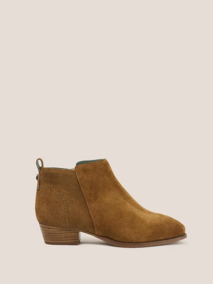 White Stuff BOOTS Suede Willow Ankle Boot Dark Tan 8211 Women White Stuff BOOTS Suede Willow Ankle Boot Dark Tan 8211 Women