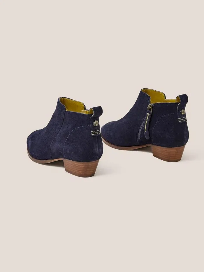 White Stuff BOOTS Wide Fit Suede Ankle Boot Dark Navy 8211 Women White Stuff BOOTS Wide Fit Suede Ankle Boot Dark Navy 8211 Women