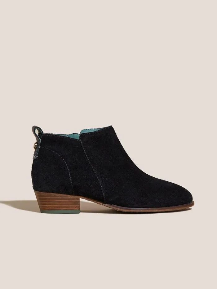 White Stuff BOOTS Willow Ankle Boot Pure Black 8211 Women White Stuff BOOTS Willow Ankle Boot Pure Black 8211 Women