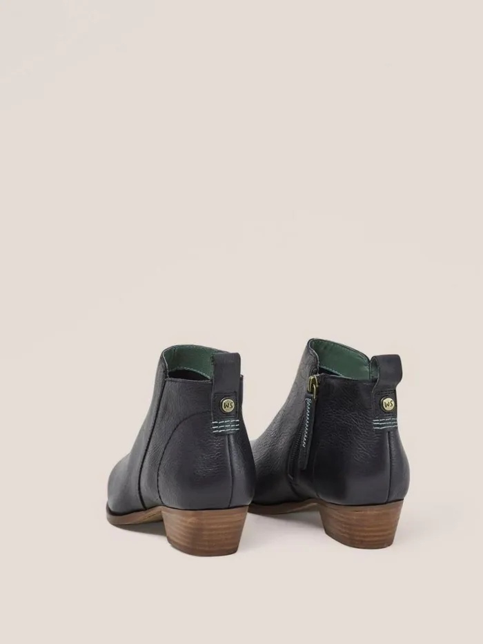 White Stuff BOOTS Willow Ankle Leather Boot Pure Black 8211 Women White Stuff BOOTS Willow Ankle Leather Boot Pure Black 8211 Women