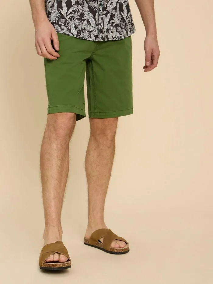 White Stuff CHINOS Sutton Organic Chino Short Bright Green 8211 Men
