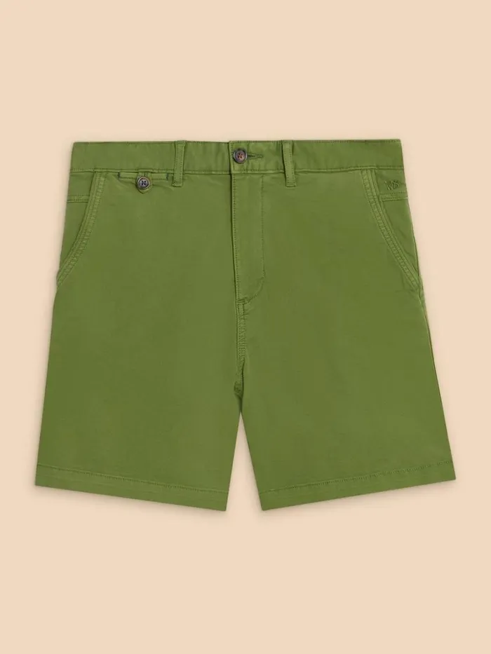 White Stuff CHINOS Sutton Organic Chino Short Bright Green 8211 Men White Stuff CHINOS Sutton Organic Chino Short Bright Green 8211 Men