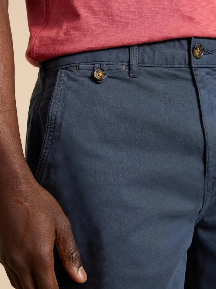 White Stuff CHINOS Sutton Organic Chino Short Dark Navy 8211 Men