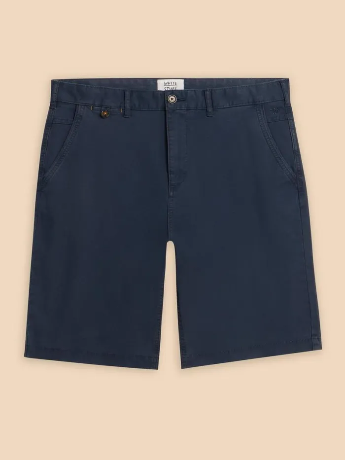 White Stuff CHINOS Sutton Organic Chino Short Dark Navy 8211 Men