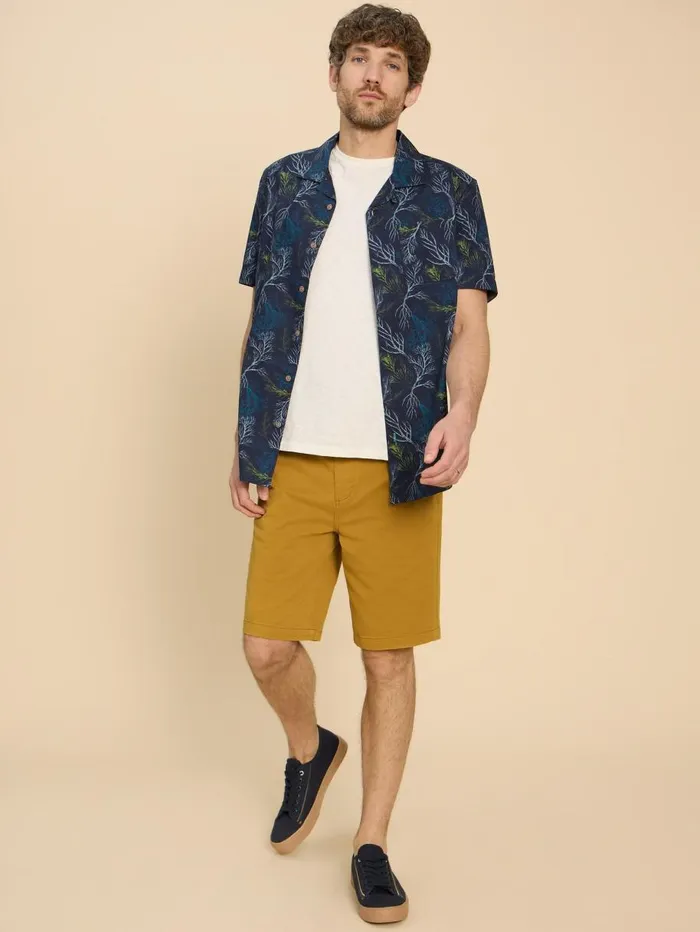White Stuff CHINOS Sutton Organic Chino Short Deep Yellow 8211 Men