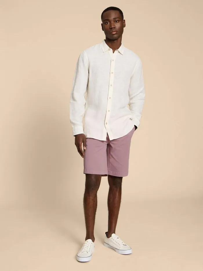 White Stuff CHINOS Sutton Organic Chino Short Dusty Pink 8211 Men