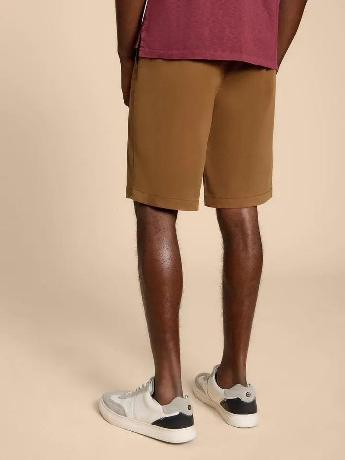 White Stuff CHINOS Sutton Organic Chino Short Mid Brown 8211 Men White Stuff CHINOS Sutton Organic Chino Short Mid Brown 8211 Men