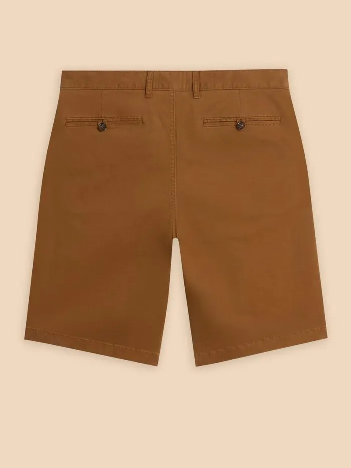 White Stuff CHINOS Sutton Organic Chino Short Mid Brown 8211 Men White Stuff CHINOS Sutton Organic Chino Short Mid Brown 8211 Men
