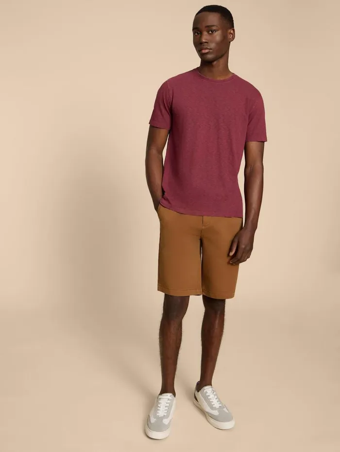 White Stuff CHINOS Sutton Organic Chino Short Mid Brown 8211 Men White Stuff CHINOS Sutton Organic Chino Short Mid Brown 8211 Men